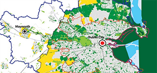 Map of Dublin City