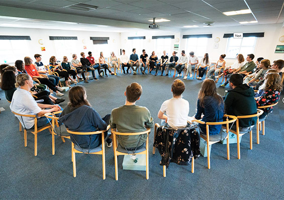 Group picture of the participants of YouthCORE 2018 in Herning