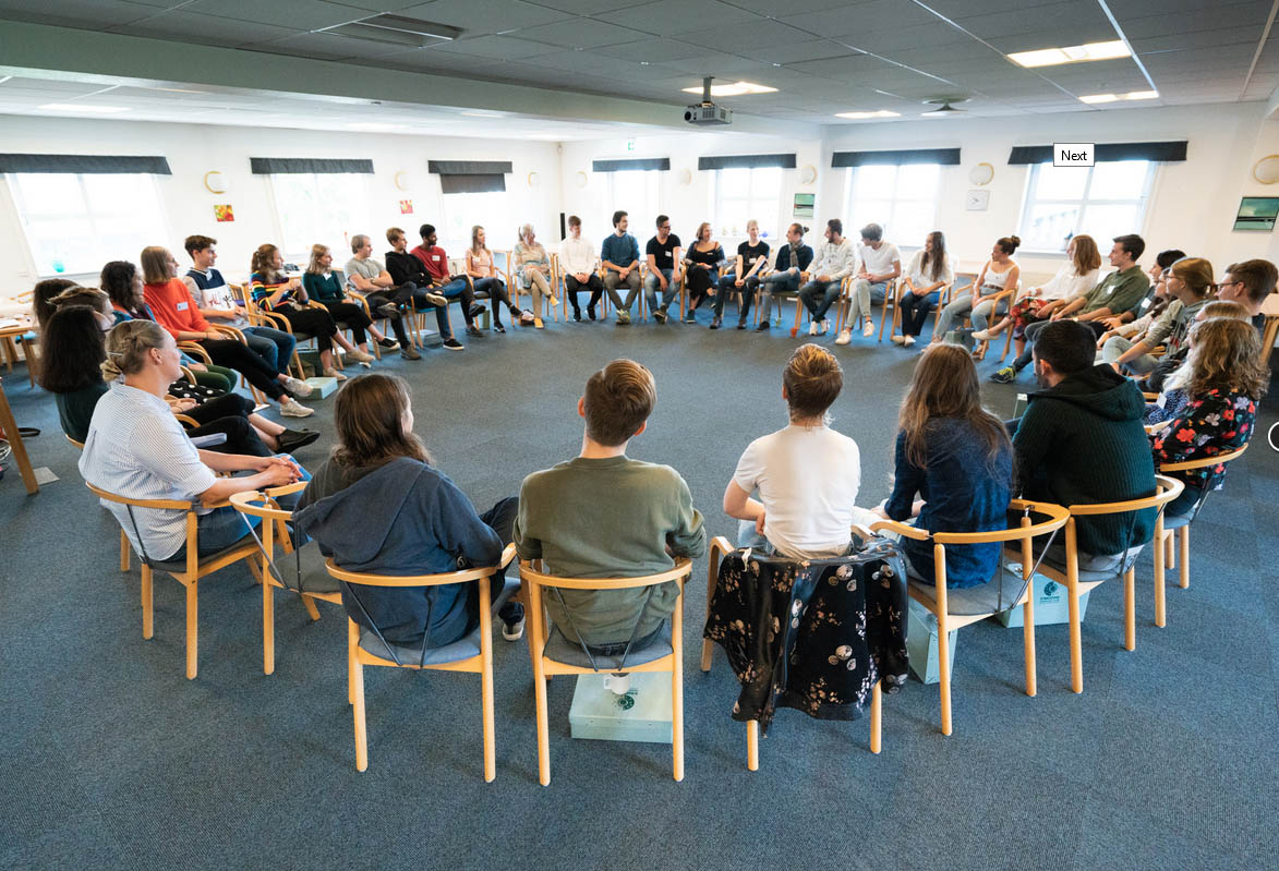 Group picture of the participants of YouthCORE 2018 in Herning